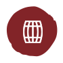 Wine barrel icon